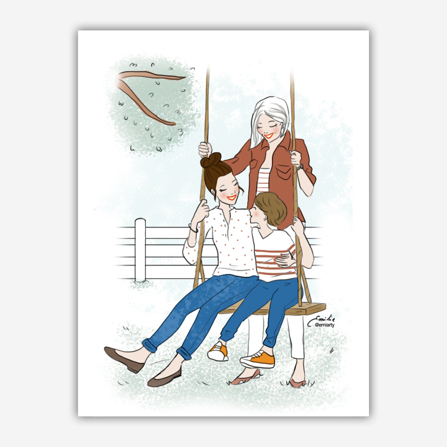 Portrait illustré sur mesure