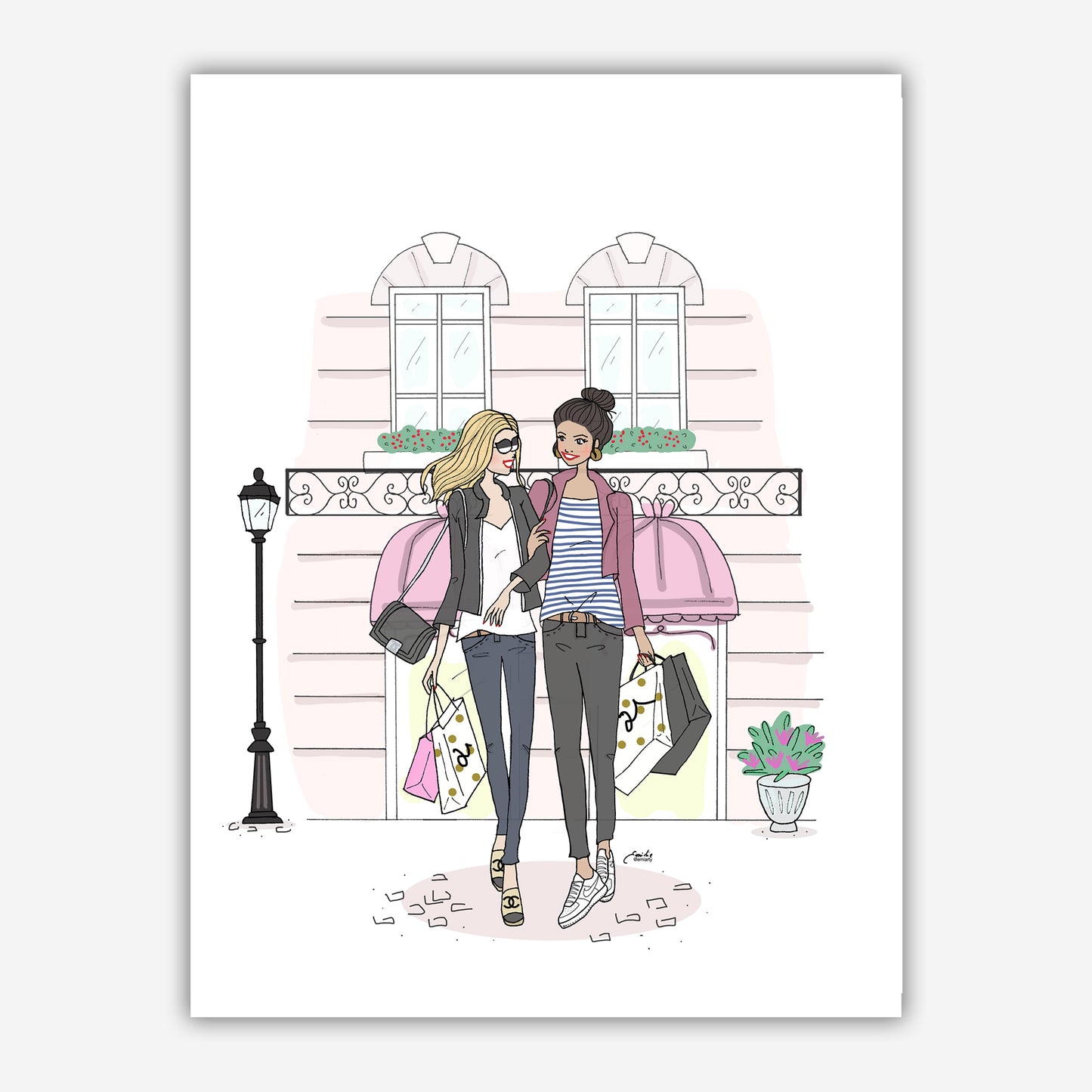 Portrait illustré sur mesure