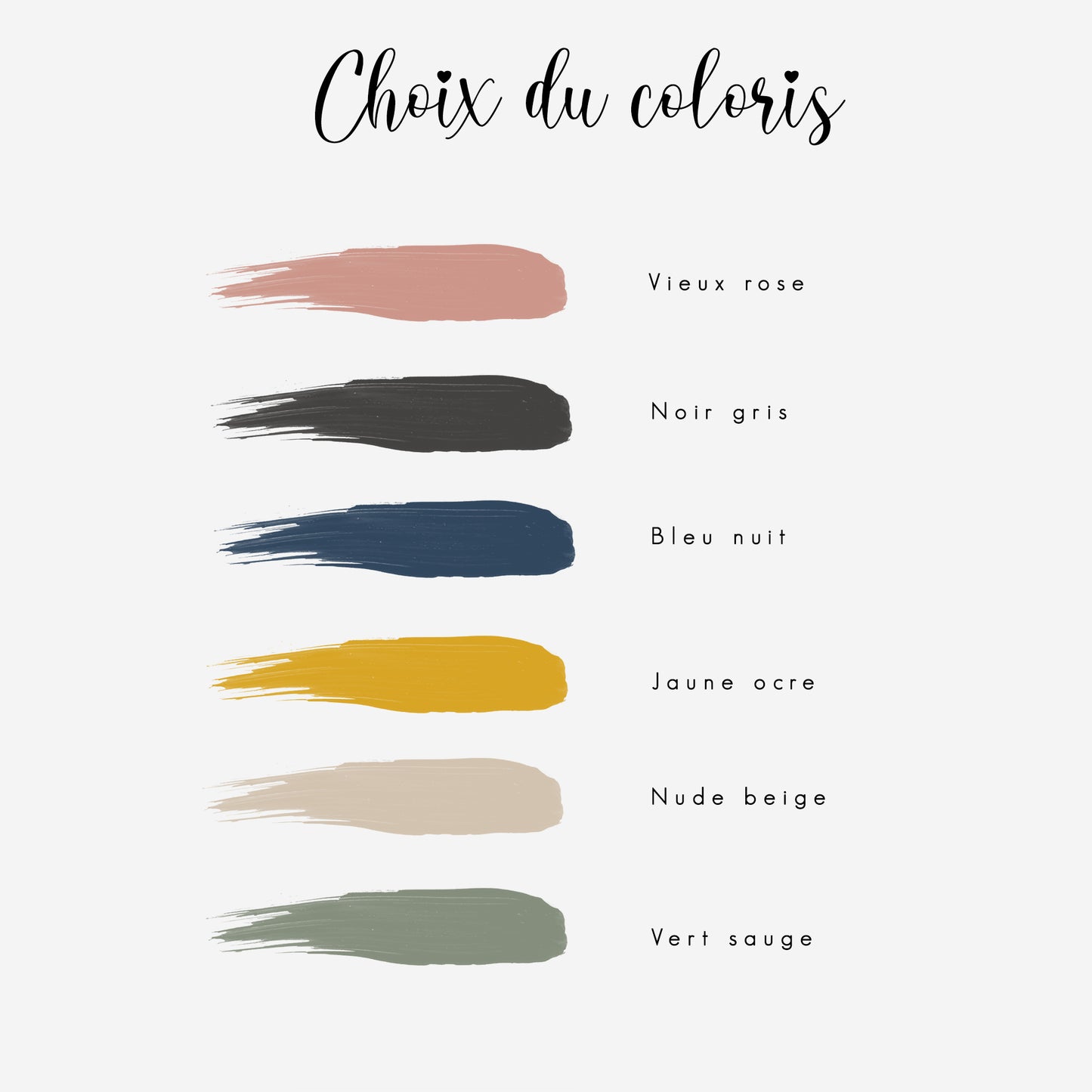 Faire-part personnalisé famille de dos